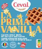 Ceval La Prima Vanilla Speltwafel vanille 150g